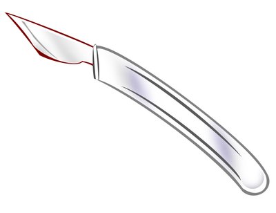 Scalpel (illustration) by Neale Osborne